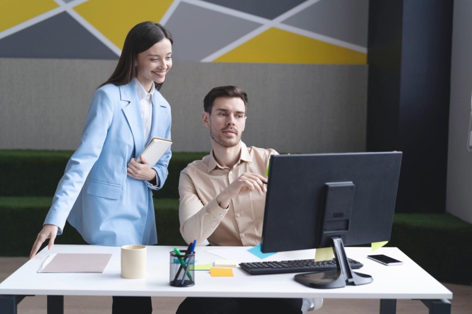 Professional financial analyst reviewing company balance sheets and liquidity metrics on multiple monitors